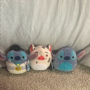 Disney Squishmallow Trio